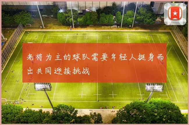 老将为主的球队需要年轻人挺身而出共同迎接挑战