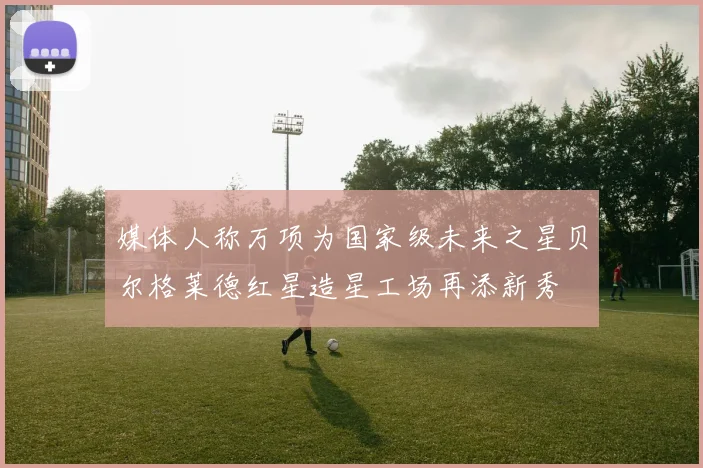媒体人称万项为国家级未来之星贝尔格莱德红星造星工场再添新秀