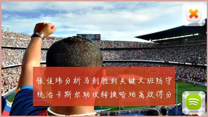 张佳玮分析马刺胜利关键文班防守统治卡斯尔助攻转换哈珀高效得分